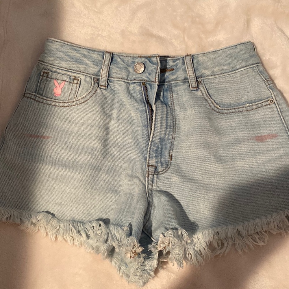 playboy jean shorts